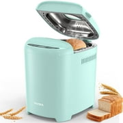 VAVSEA Bread Maker, 2LB Automatic Bread Machine with Gluten-Free, Dough, Cake Setting, Nonstick Ceramic Pan for Homemade Bread, Green